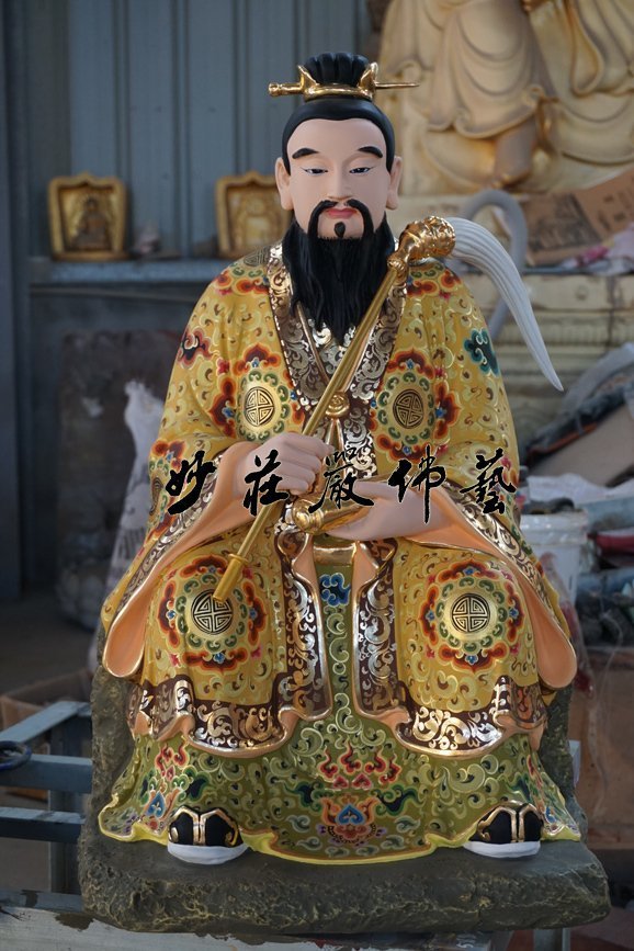 許天師許遜神像工廠實(shí)拍圖